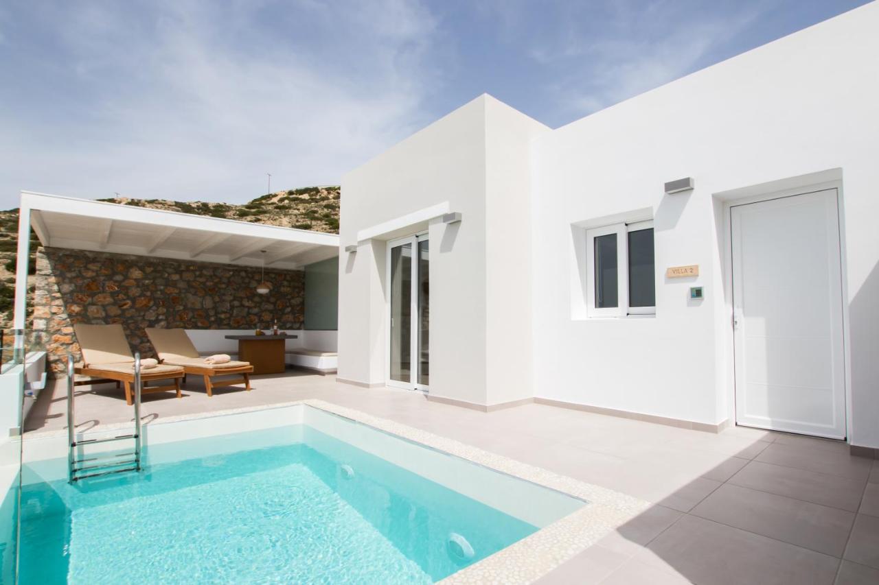 Theros Luxury Villas Damatria 外观 照片