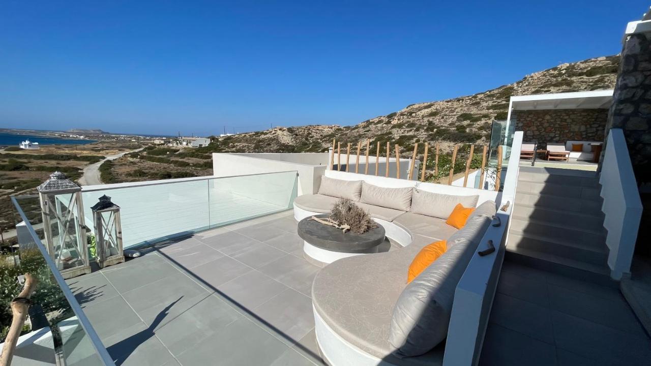 Theros Luxury Villas Damatria 外观 照片