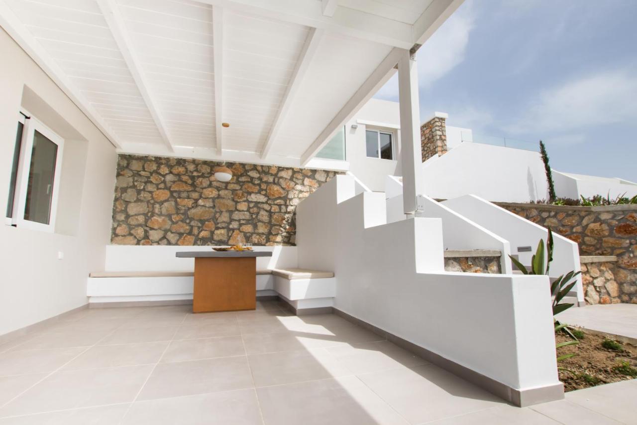 Theros Luxury Villas Damatria 外观 照片