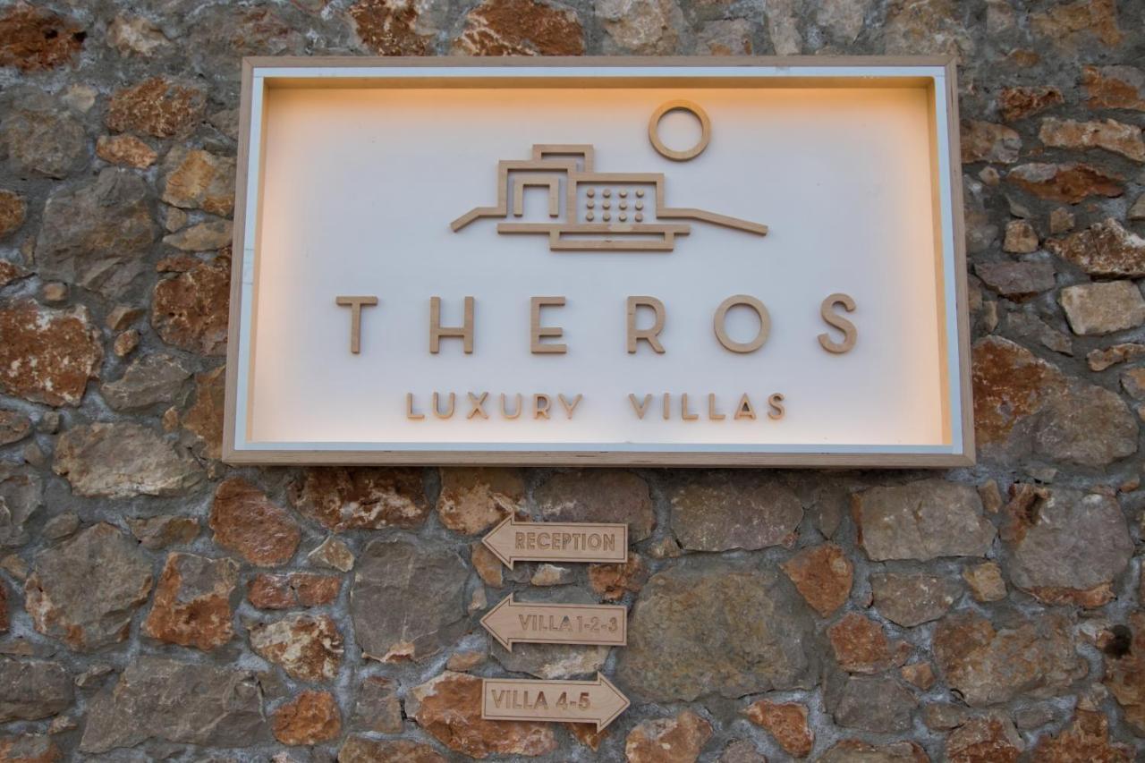 Theros Luxury Villas Damatria 外观 照片