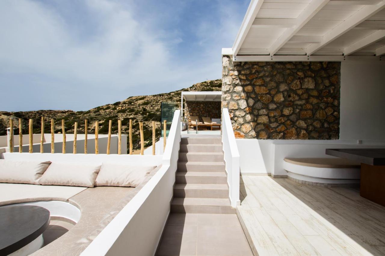 Theros Luxury Villas Damatria 外观 照片