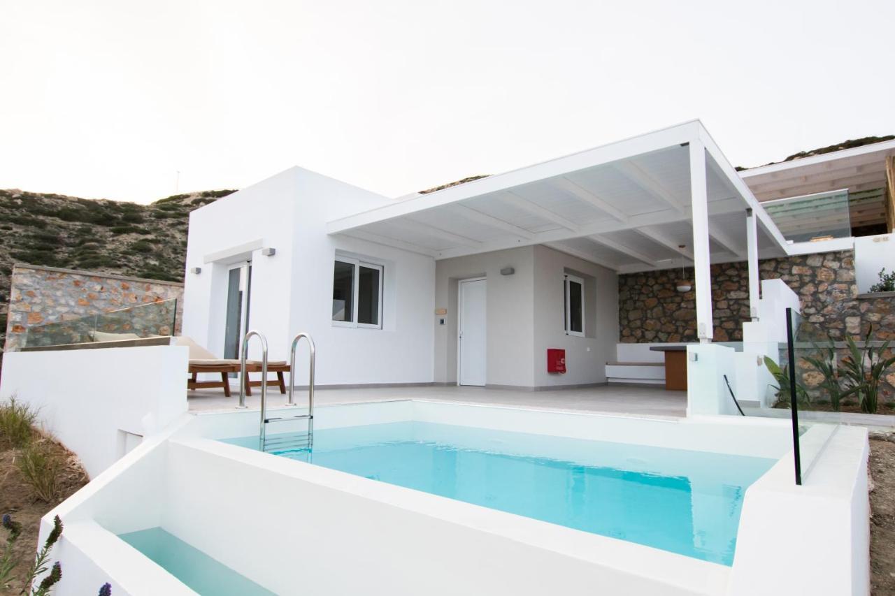 Theros Luxury Villas Damatria 外观 照片