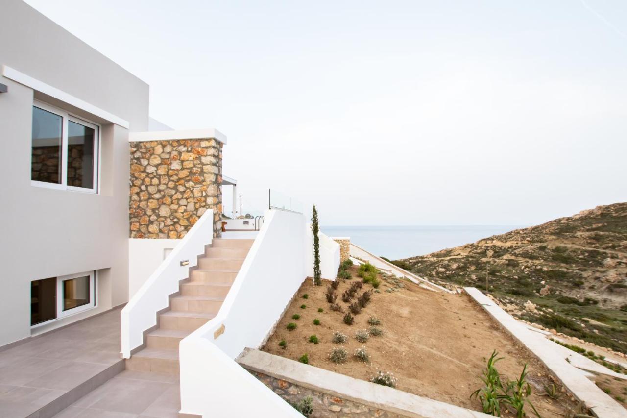 Theros Luxury Villas Damatria 外观 照片