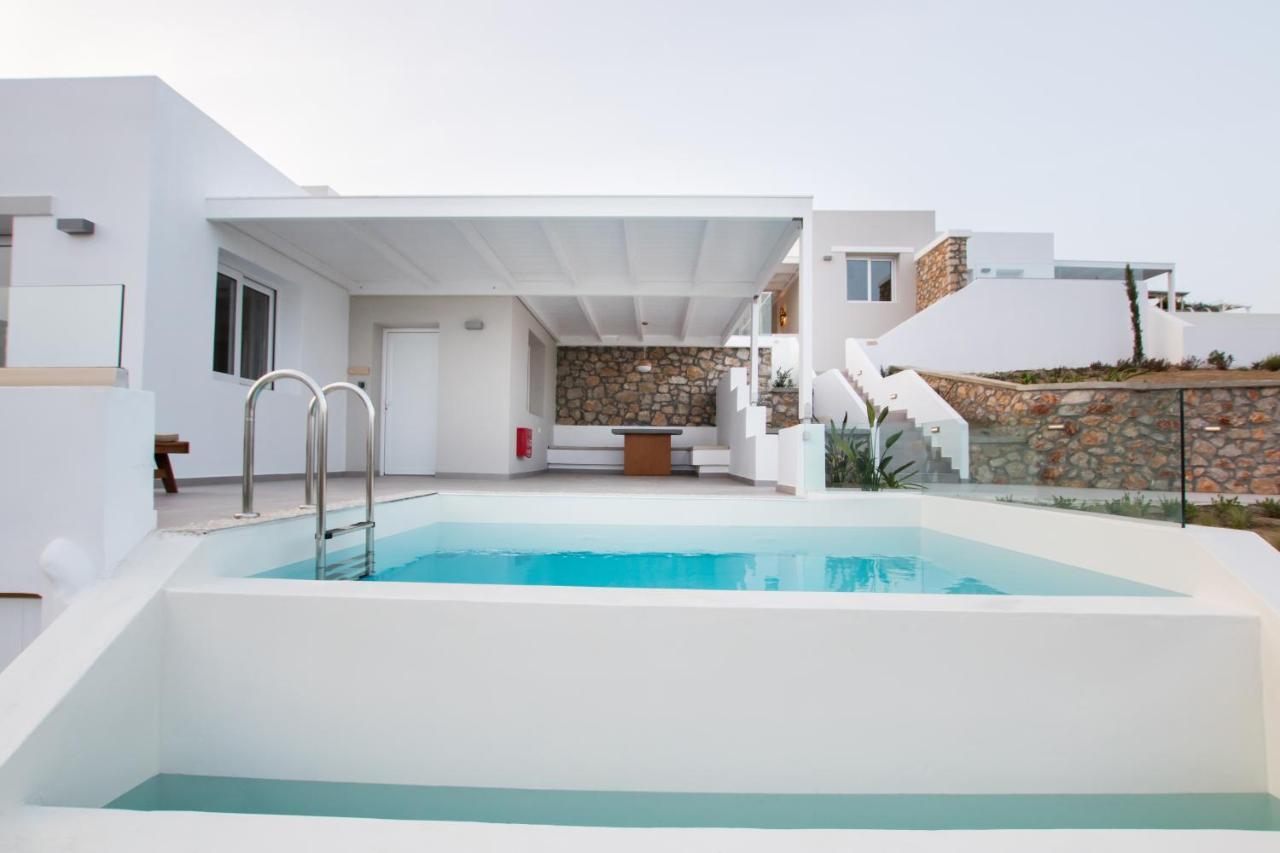 Theros Luxury Villas Damatria 外观 照片